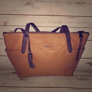 Cole Haan zip tote bag